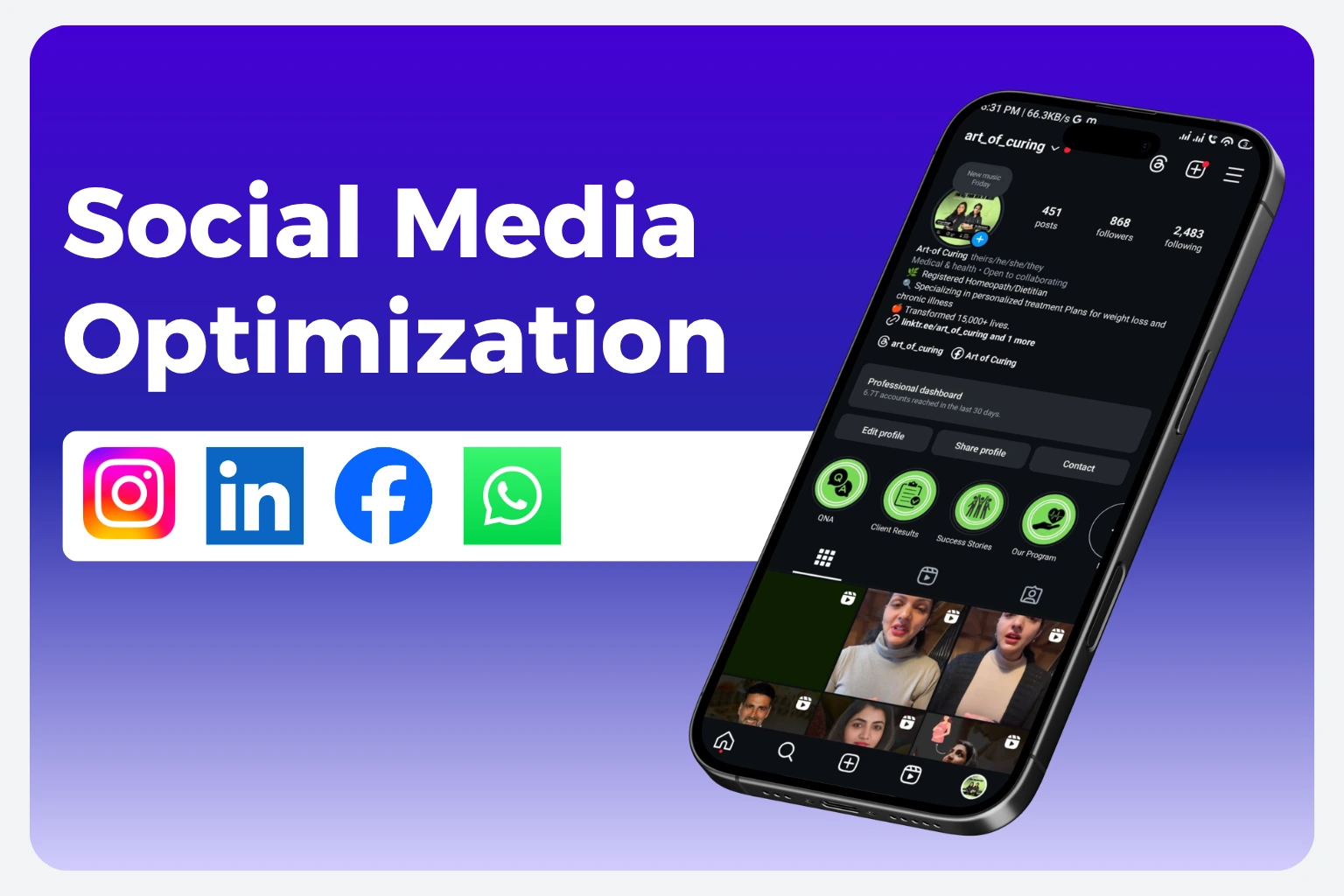 Social Media Marketing - Vishwakarma Technologies